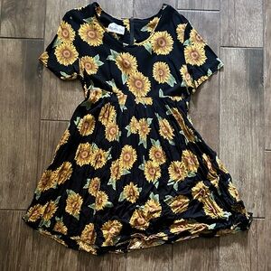 Vintage Paquette Too! Sunflower Dress